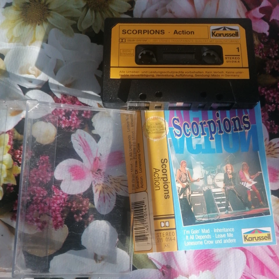 Scorpions - Action - Musik Kassette MC - Bild 1 von 1