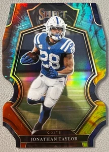 Jonathan Taylor 2022 Panini Select Tie Dye Premier Level Die Cut #144 Colts /25 - Bild 1 von 7