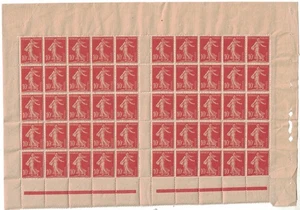 SEMEUSE - AVEC SOL DE 1906 - PLANCHE DE 50 - NEUF SANS TRACE DE CHARNIERE - COTE - Imagen 1 de 1
