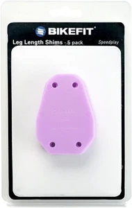 BikeFit Leg Length Shims - Wahoo Speedplay Compatible, 4-hole, 3mm, 5-Pack - Picture 1 of 1