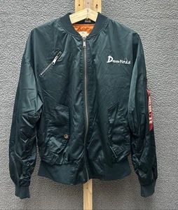 Damtless Jacke Herren L Grün Full Zip Bor Fang Flight MA-1 Bomber Dragon Ball Z - Bild 1 von 13