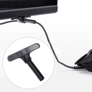 Desktop Wire Cable Organizer Mouse Cable Clamp Mouse Bungee Cable Holder Cli _mo - Photo 1/6