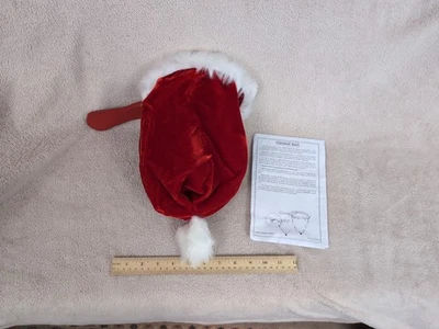 SANTA'S HAT RED VELVET CHANGE BAG Magic Trick Christmas Holiday - Image 1 of 4