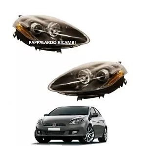 FARI FANALI ANTERIORI DESTRO + SINISTRO FIAT BRAVO II 1.6 1.9 2.0 MULTIJET 1.4 - Foto 1 di 1