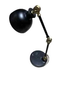 OttLite Desk Lamp with 2.1A USB Charging Port ! BLACK ! DOES NOT turn on - Picture 1 of 6