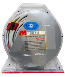 Cables de altavoz Monster Cable serie M MCX-2S 15/15 con conectores pin - 15 pies - Imagen 1 de 2