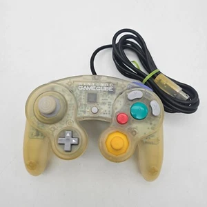 Gamecube Controller Clear Nintendo Skeleton DOL-003 Official Tested Working - Picture 1 of 3