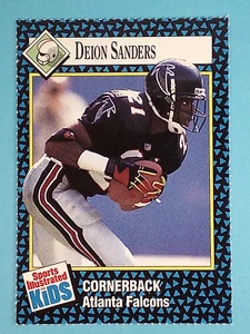 1992 Sports Illustrated per bambini Deion Sanders Atlanta Falcons #69 - Foto 1 di 2
