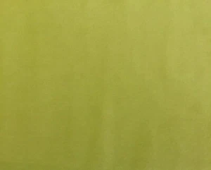 BALLARD DESIGNS QUEENS VELVET CHARTREUSE GREEN CUSHION FABRIC BY THE YARD 54"W - Picture 1 of 2