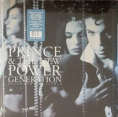 PRINCE - DIAMONDS & PEARLS - 180-GRAM CLEAR VINYL 2-LP SET  " NEW, SEALED " - Image 1 of 2