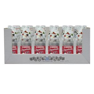 1 of Party Essentials 16 Oz. Soft Plastic Cups - Snowman 20 Ct. - Picture 1 of 1