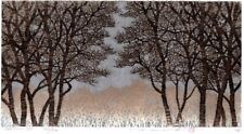 Hajime Namiki Wood Block Print Tree Scene-129 Limited to 500 Japan 25.5 x 41cm