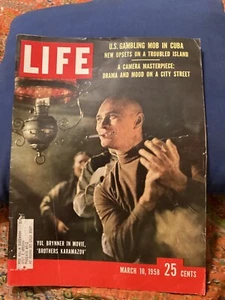 LIFE MAGAZINE MARCH 10, 1958 YUL BRYNNER COVER, VG. CONDITION/ FREE POSTAGE!!! - Imagen 1 de 12
