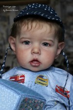 LIAM by Bonnie Brown~unpainted Vinyl DOLL KIT~Open Edition ~28"~COA~full limbs