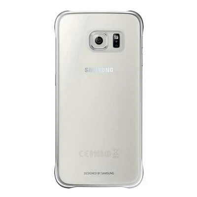 Samsung Custodia Originale Galaxy S6 G920 Clear Cover Plastica Case Trasparente - Immagine 1 di 4