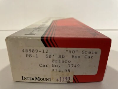 HO Intermountain SLSF Frisco Single Door Boxcar 50 ft #7749 - Image 1 of 3