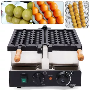 Electric Non-Stick Bubble Skewer Waffle Ball Maker Waffle Ball Maker Machine - Picture 1 of 12