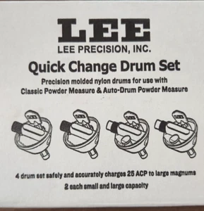 Lee Quick Change Drum Set for Powder Measure #90453 - Picture 1 of 4