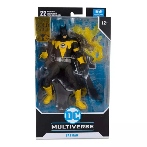 DC Multiverse Comics Batman (Sinestro Corps) (Gold Label) 7" Figure Mcfarlane Cover