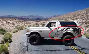 1980-1996 Bronco Raptor truck bed Splash Mud vinyl graphics decals fits: Ford - Bild 1 von 5