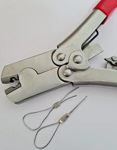 ELECTRIC METER SEAL PLIERS MOCOPA APPROVED FOR SEALING SECURITY TAMPER SEALS - Picture 1 of 5