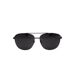 Gucci Luxury Aviator Sunglasses Metal Ruthenium Grey / Dark Grey Lens GG0410SK - Picture 1 of 9