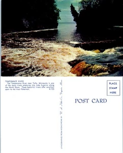 Temperance River, Tofte MN PC cromato vintage - Foto 1 di 1