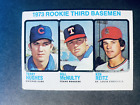 1973 Topps Baseball Rookie Third Basemen High Numbered Card #603