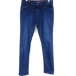 The Childrens Place Girls Jeans 16 Blue Super Skinny Mid Rise Denim Stretch Pant - Picture 1 of 12