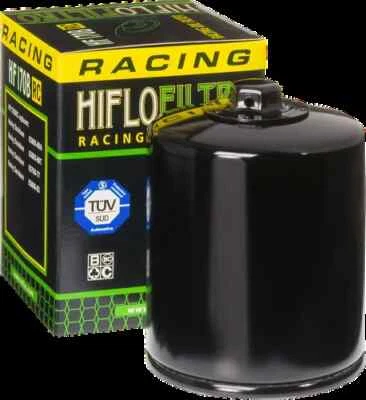 Bote de filtro de aceite giratorio negro Hiflofiltro para Harley Fat Boy 90-99 Foto 1 de 4