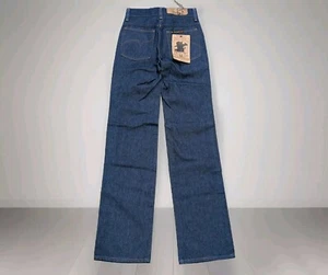 NOS Sedgefield Do Nothing 14 Oz 1970's Made in U.S.A. Denim Jeans NWT 27 X 34 - Picture 1 of 9