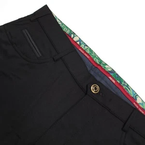 Meyer Neu mit Etikett 5 Taschen Jeans geschnitten Hose Größe 36 x 34 US Arizona einfarbig schwarz Wollmischung - Bild 1 von 13