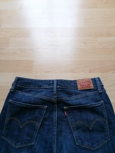 Levis 521 High Rise Skinny 30, Damen Jeans Original, dunkelblau - Bild 1 von 4