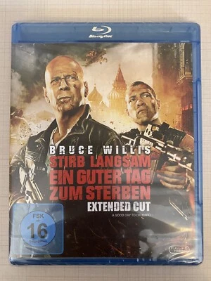 STIRB LANGSAM - Ein guter Tag zum Sterben Ext. Cut Blu-ray  NEU OVP Bruce Willis - Bild 1 von 2