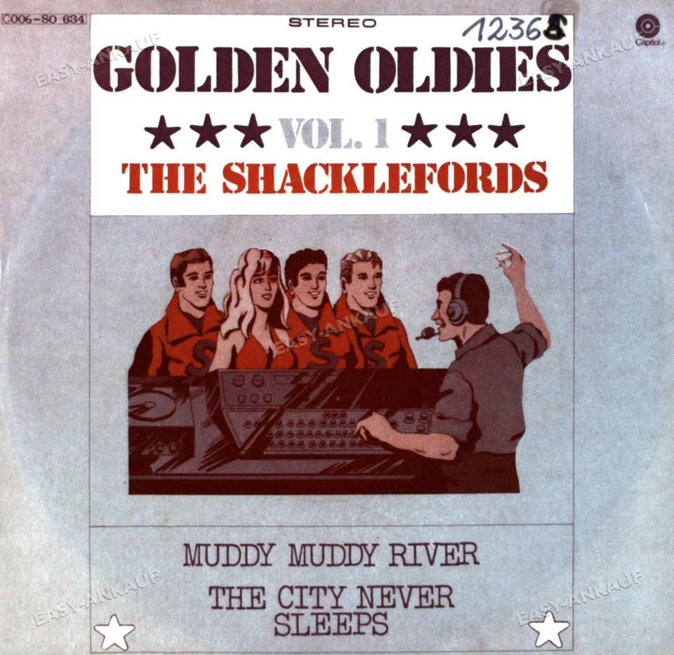 The Shacklefords - Muddy Muddy River / The City Never Sleeps 7in (VG/VG) . - Image 1 of 1