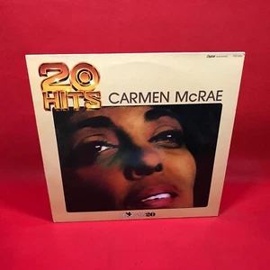 CARMEN MCCRAE 20 Hits 1983 UK vinyl LP That's Why The Lady Is A Tramp best of - Picture 1 of 4