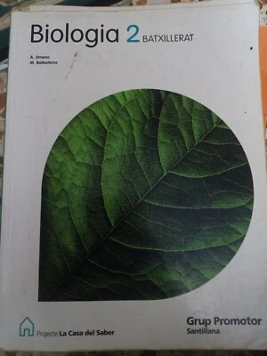 llibre 2n batxillerat biologia: grup promotor Santillana ISBN: 978-84-7918-349-3 - Imagen 1 de 2