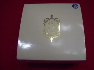 Lenox Small Rose Bowl Embossed Scalloped with Gold Trim Handcrafted In China - Picture 1 of 7