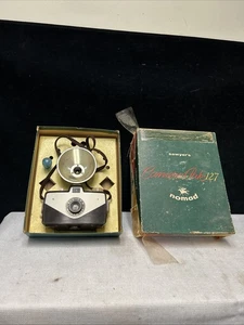 FOTOCAMERA SAWYERS NOMAD 127 vintage anni 50 con FLASH e scatola - Foto 1 di 8