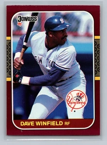 1987 Donruss Opening Day #243 Dave Winfield New York Yankees - Picture 1 of 2