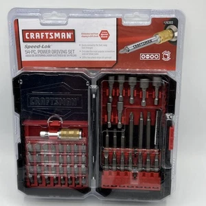 Craftsman Speed Lok 54pc Power Driving Set Speed Lock Driving Bits 26393 - Picture 1 of 3