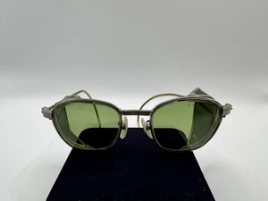 Gafas de seguridad plegables verdes Steampunk Bausch & Lomb Full-Vue - Imagen 1 de 11