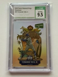 2020 Panini Diamond Kings Fernando Tatis Jr. Downtown #D1 CSG 9.5 Padres - Bild 1 von 2