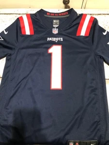 Men’s cam newton jersey New England patriots Nike Medium - Picture 1 of 5