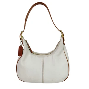 Coach VTG Legacy West Zoe Shoulder Bag Cream/Brown K2W-9342 October 2002 Y2K - Imagen 1 de 10