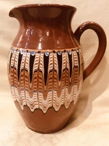 Vintage Krug gekämmt rot Ware - Bild 1 von 13