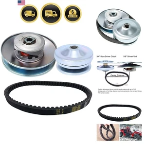 Kit convertidor de par Go Kart CVT serie 30 3/4 diámetro 6 diámetro impulsado más correa - Imagen 1 de 11