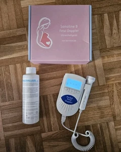 Herzschlag Baby - Doppler Herzfrequenzmonitor für Schwangere mit Sonde - Bild 1 von 8
