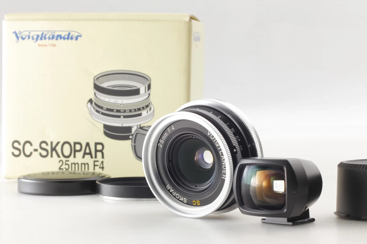 Voigtländer f/4 Camera Lenses 25mm Focal for sale | eBay
