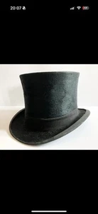 Vintage Silk Top Hat (57cm) - Picture 1 of 10